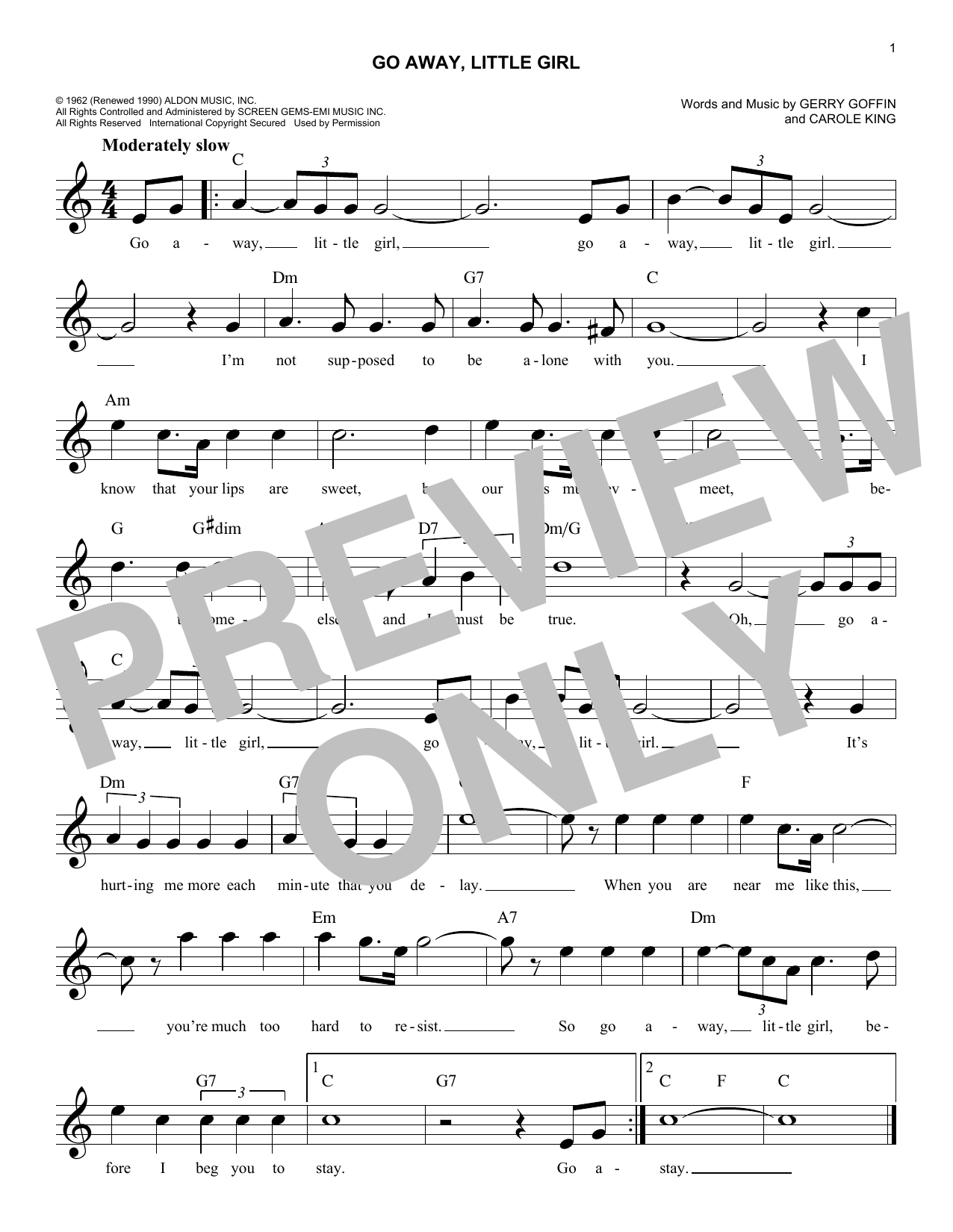 Produktgalerie: Seite 1 von 1 Go Away, Little Girl, Donny Osmond