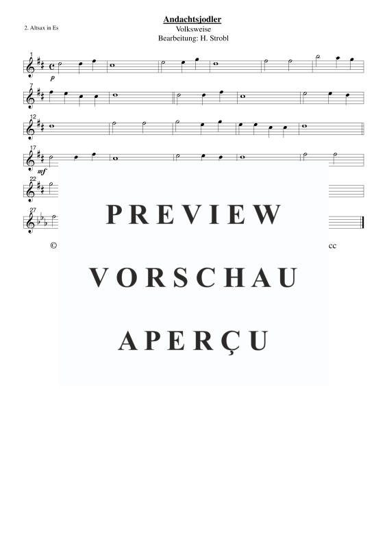 gallery: Andachtsjodler, , Saxophonquintett AATTB