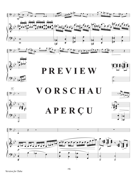 Product gallery: Page 17 of 21 Pershing Concerto , , (tuba + piano)