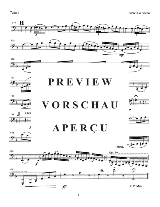 Produktgalerie: Seite 9 von 21 Concert Duets Vol. 2 , , (Tuba Duett)