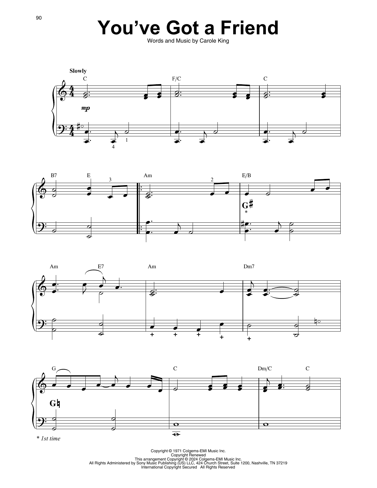 Produktbild zu:  You've Got A Friend - Carole King