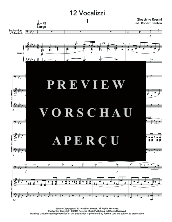 Product gallery: Page 7 of 11 12 Vocalizzi, , (euphonium/tuba and piano)