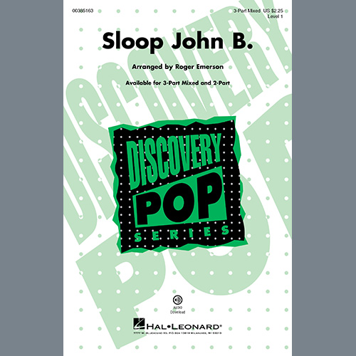 Produktbild zu: Sloop John B. (arr. Roger Emerson)