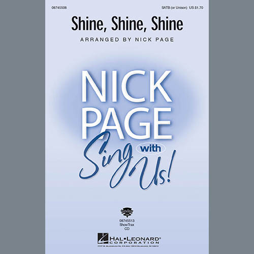 cover: Shine, Shine, Shine (arr. Nick Page), Traditional