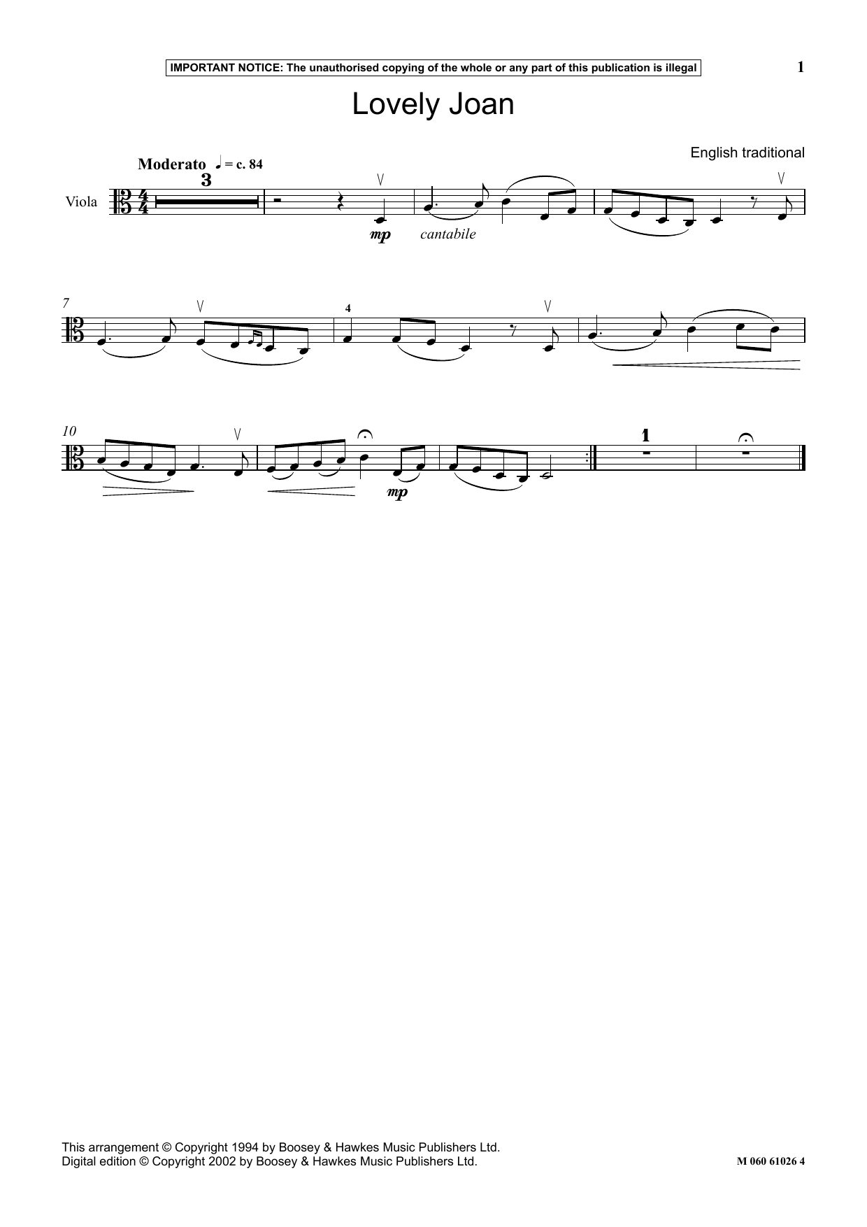 Produktgalerie: Seite 1 von 1 Lovely Joan, English Traditional