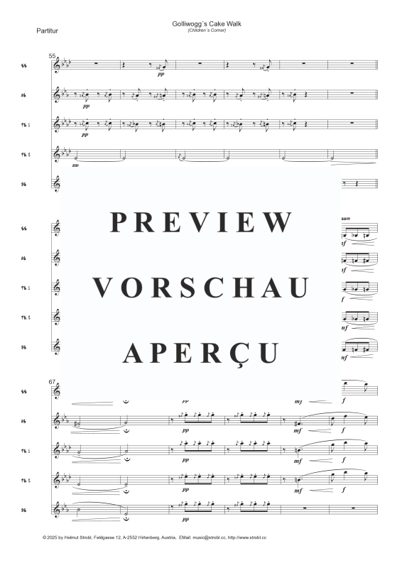 gallery: Golligwoggs Cakewalk, , Saxophonquintett