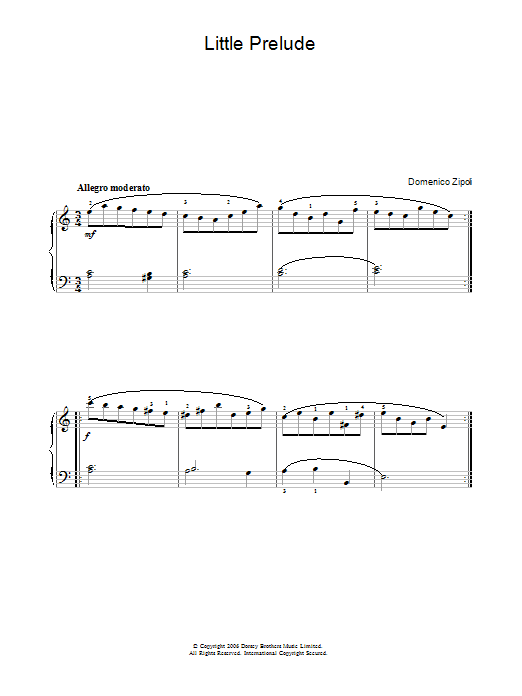 Produktbild zu: Little Prelude