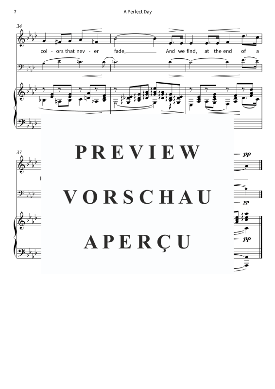 gallery: A Perfect Day, , (Gesang, Cello und Klavier)