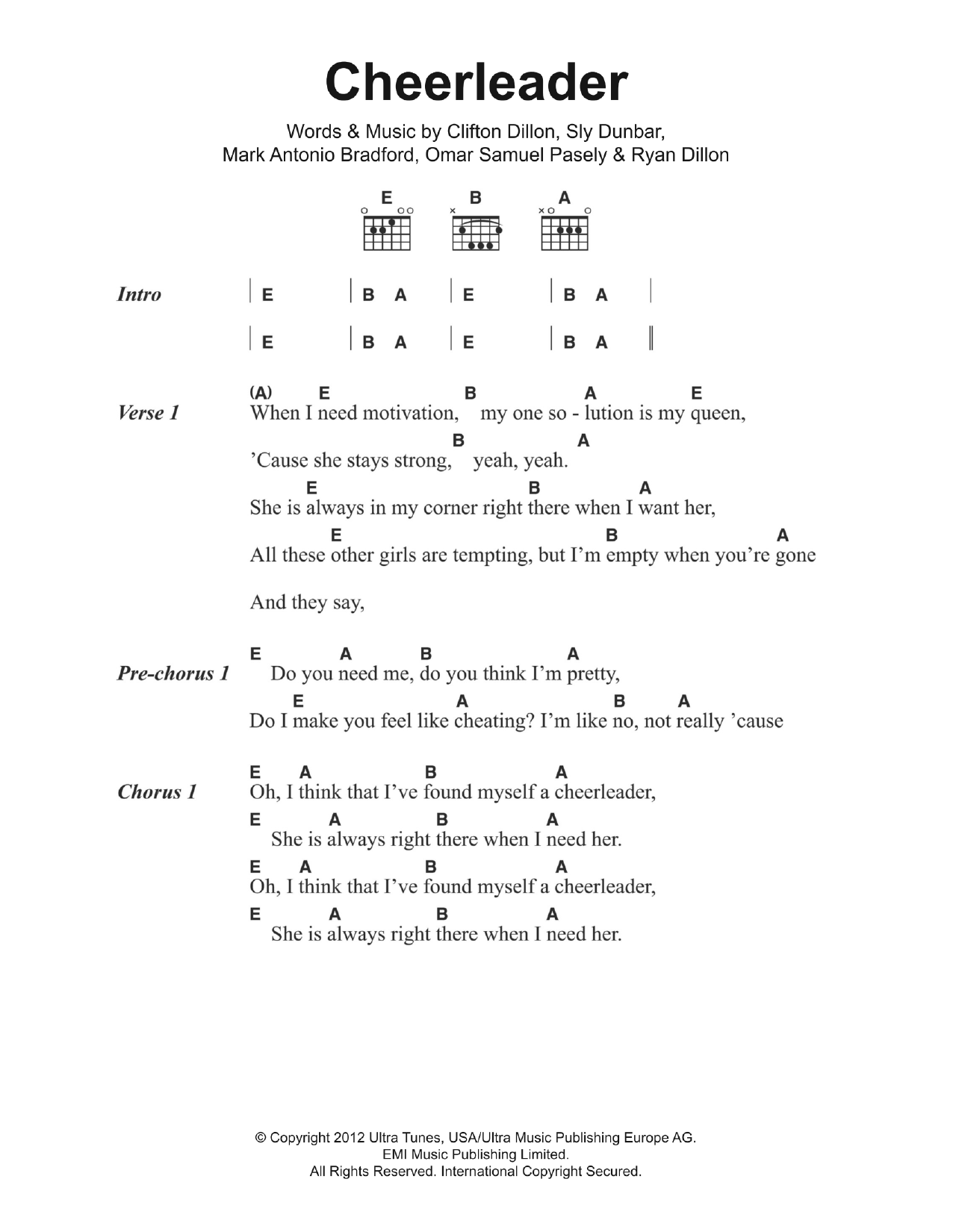 Produktbild zu:  Cheerleader - Omi