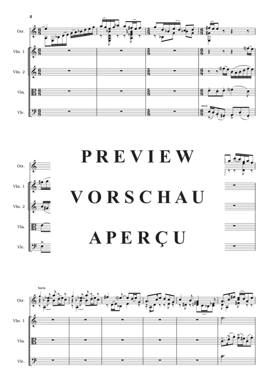 Produktgalerie: Seite 4 von 21 Tres Imagenes Cubanas , , (Streichquartett + Gitarre Solo)