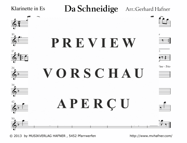 Product gallery: Page 10 of 11 Da Schneidige, , (large wind orchestra)