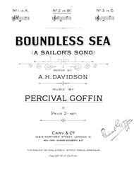 cover: Boundless Sea (A Sailor's Song), Percival Goffin