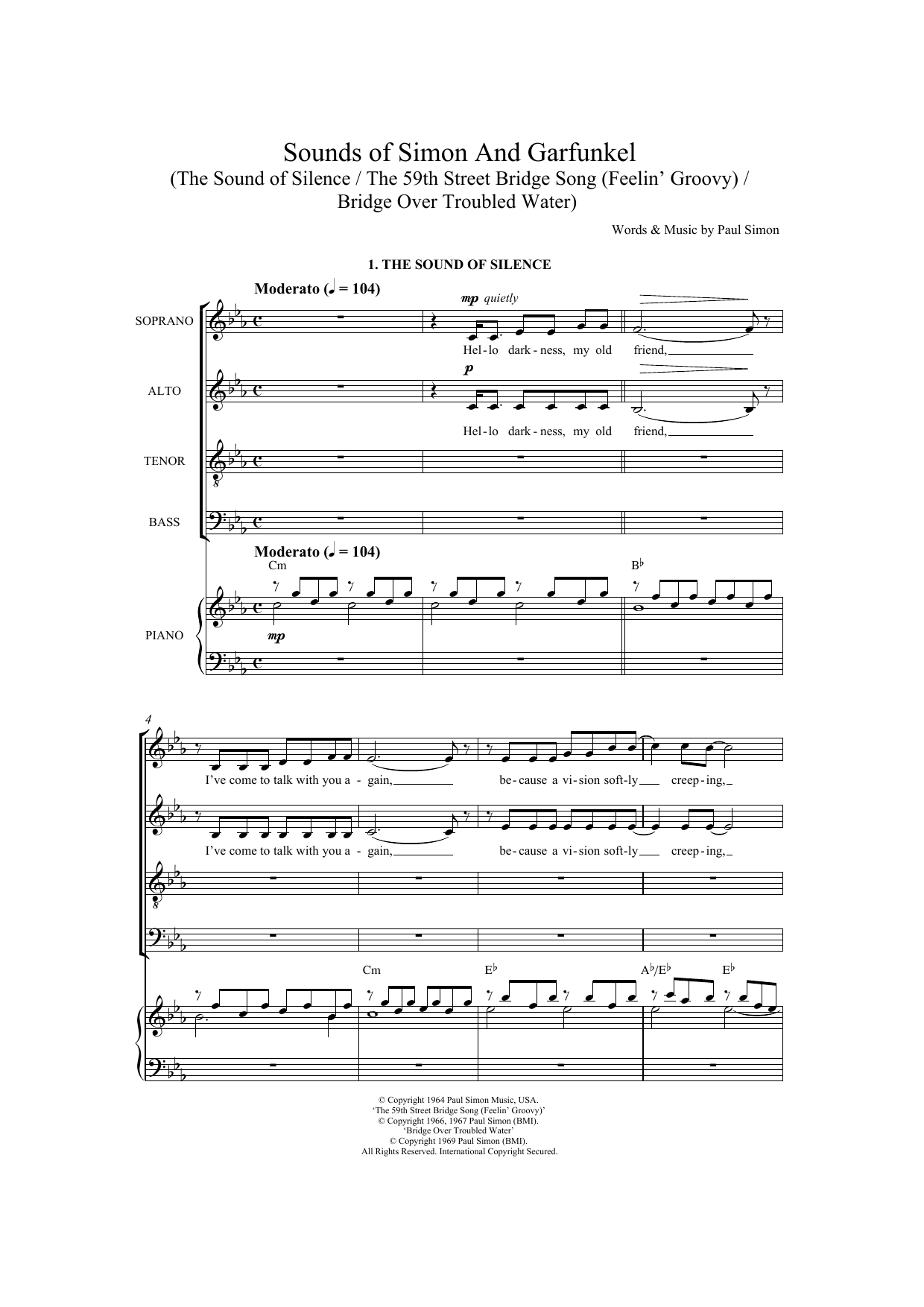 Produktgalerie: Seite 1 von 1 Sounds Of Simon and Garfunkel, Simon & Garfunkel, Chor