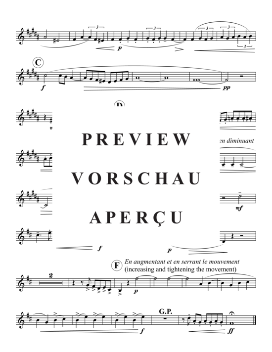 Produktgalerie: Seite 12 von 21 Drei Chansons , , (Blechbläserquintett)
