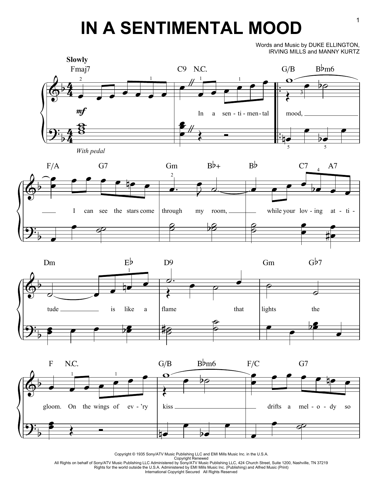 Produktbild zu: In A Sentimental Mood