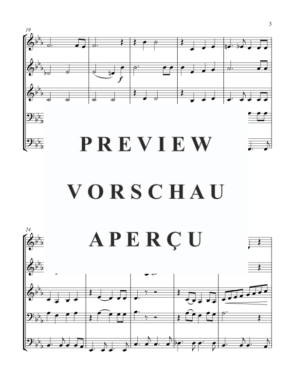 Produktgalerie: Seite 5 von 11 Give Thanks (Give Thanks with a Grateful Heart), , Blechbläser Quintett