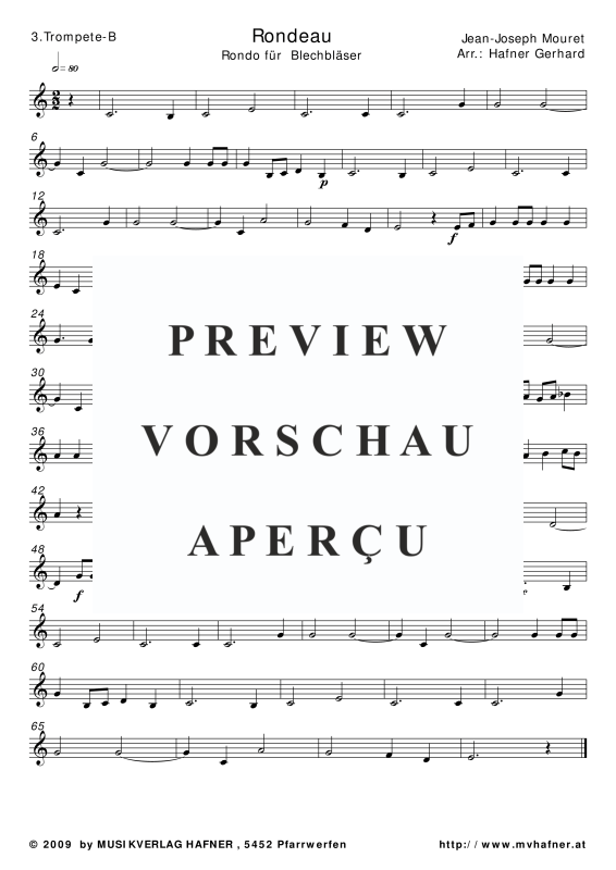 gallery: Rondeau, , (Blechbläser Quintett)