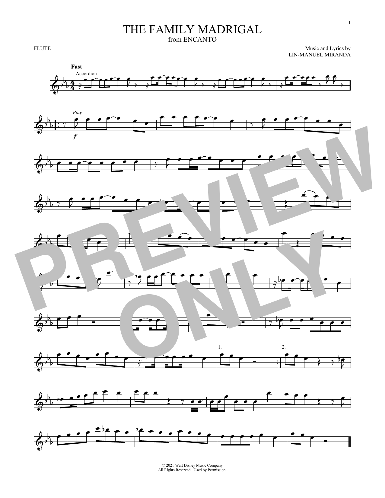 Product gallery: Page 1 of 1 The Family Madrigal (from Encanto), Lin-Manuel Miranda