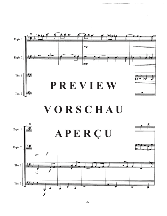 gallery: Fugue Number 2 , , (Tuba Quartett EETT)