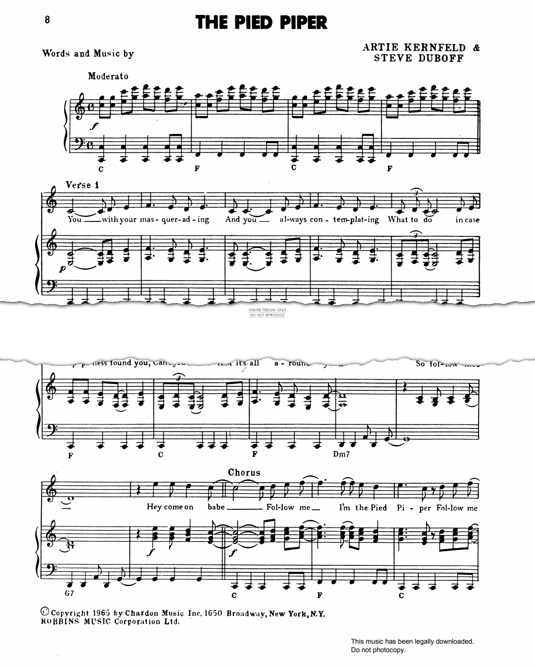 Product gallery: Page 1 of 1 The Pied Piper, Crispian St Peters