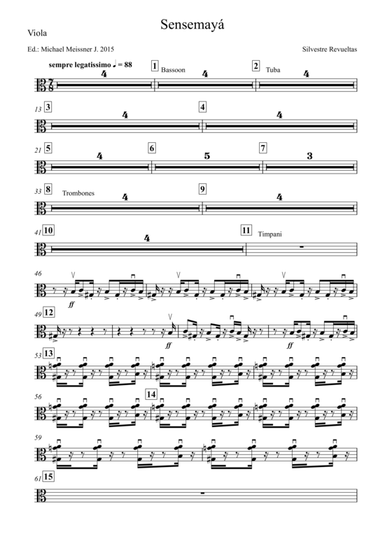 gallery: Sensemaya , , (Viola)