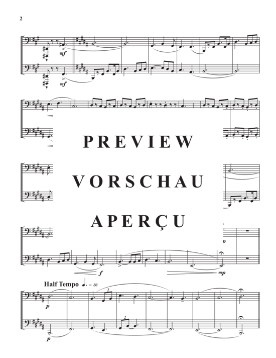 Produktgalerie: Seite 6 von 21 Six Concert Caprices , , (Blechbläser Duett - tiefe Lage)