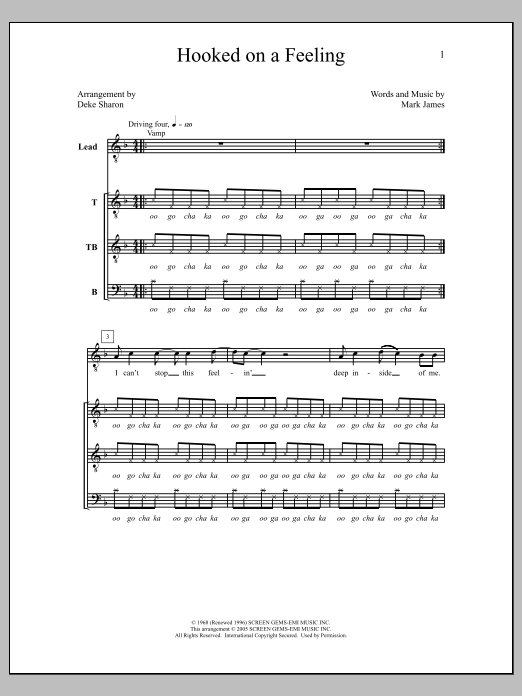 Produktbild zu: Hooked On A Feeling