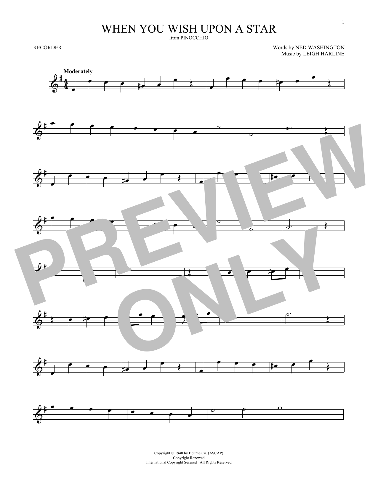 Product gallery: Page 1 of 1 When You Wish Upon A Star (from Pinocchio), Cliff Edwards