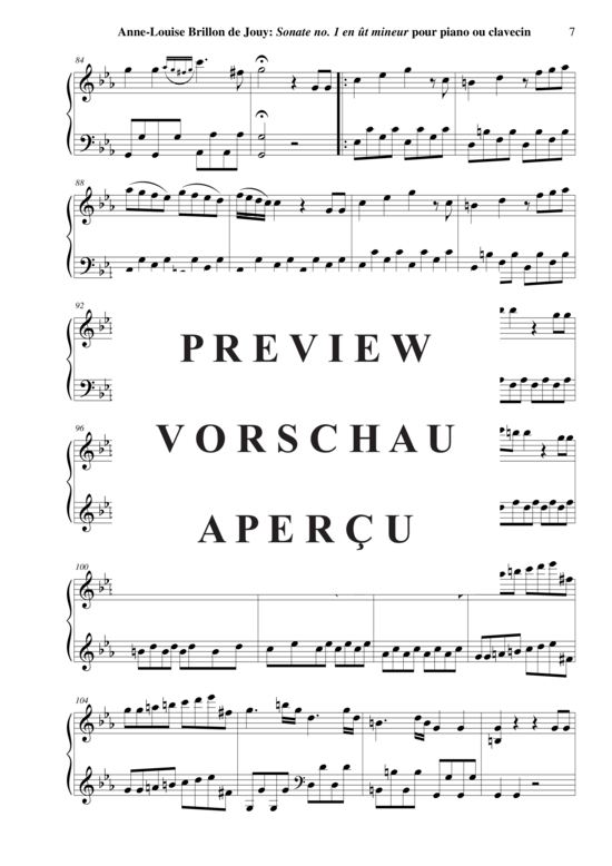 Product gallery: Page 8 of 13 Sonata no. 1 in c minor , Horvath, Nicolas, (Klavier/Cembalo Solo)