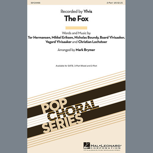 Produktbild zu: The Fox (What Does The Fox Say?) (arr. Mark Brymer)