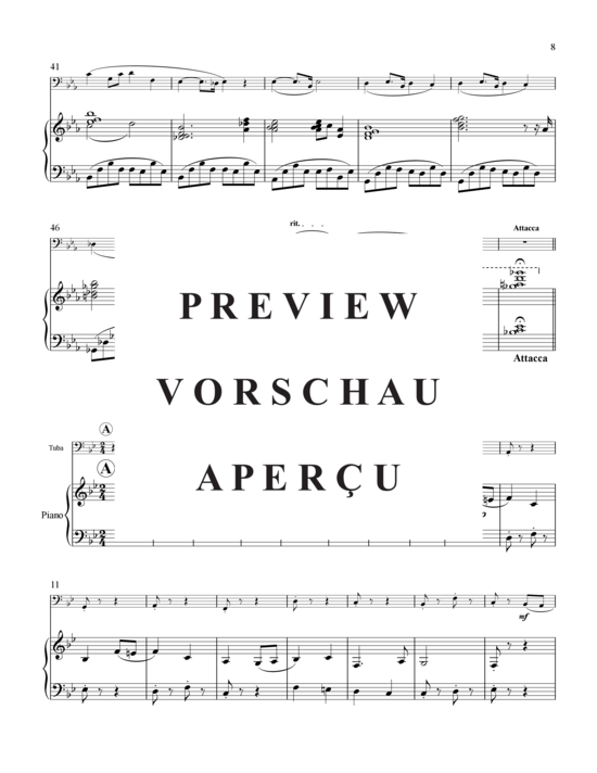 Product gallery: Page 9 of 17 Concertino , , (tuba + piano)