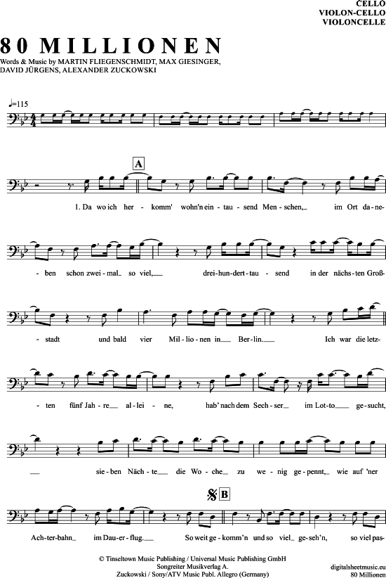 Produktbild zu: 80 Millionen Max Giesinger