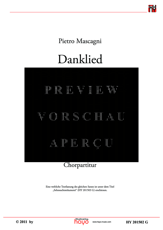 gallery: Danklied, , (Gemischter Chor und Orgel/Klavier)
