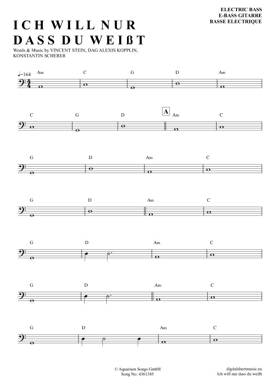 Ich will nur dass du weißt 