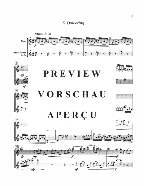 Product gallery: Page 16 of 21 Temperaments , , (flute and bass clarinet)