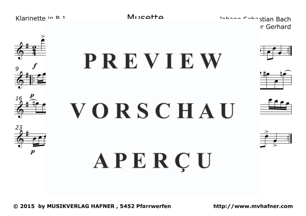 Product gallery: Page 8 of 11 Musette, , (clarinet choir)