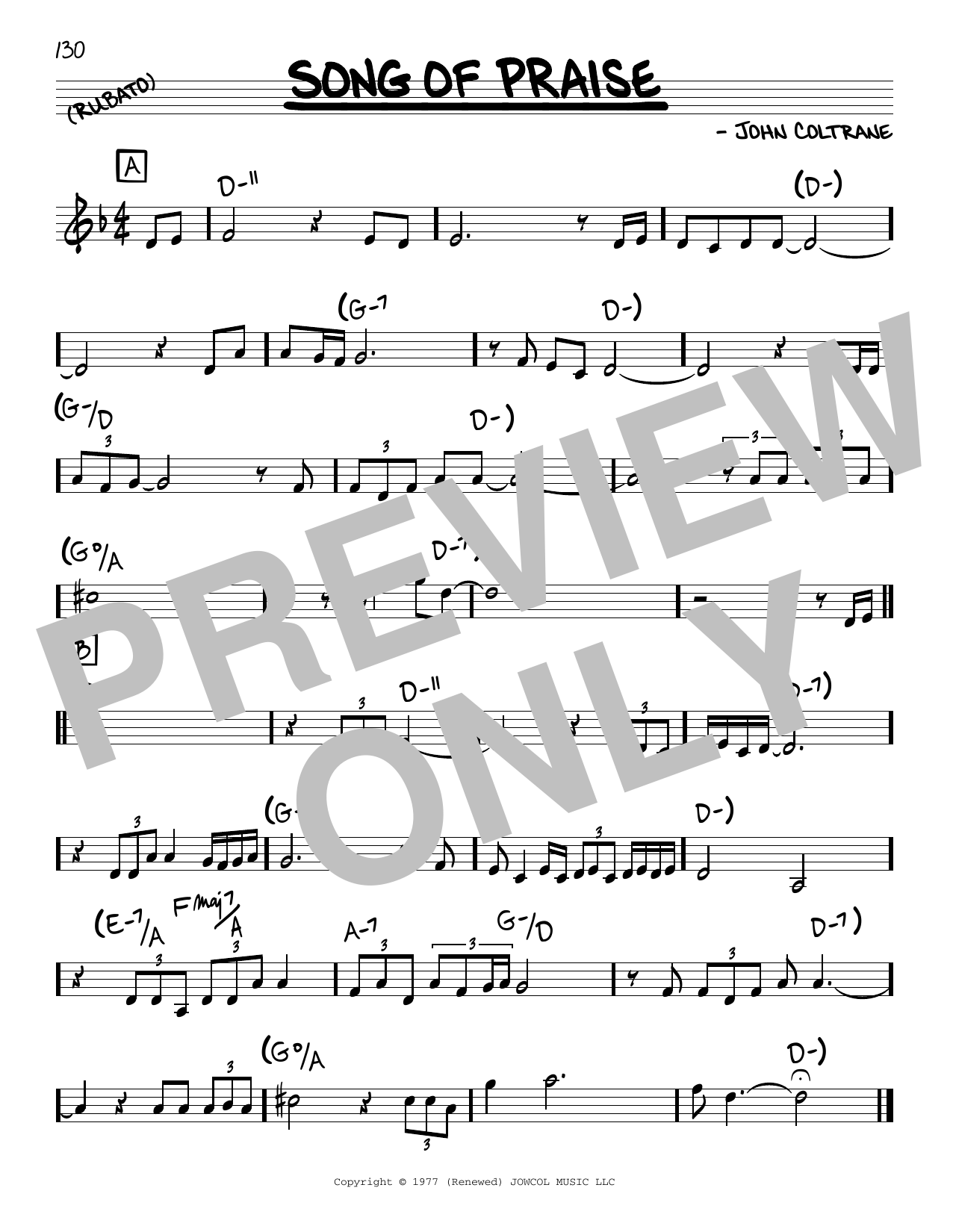 Produktbild zu: Song Of Praise