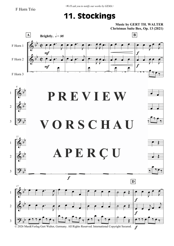 gallery: Stockings, , Horn Trio