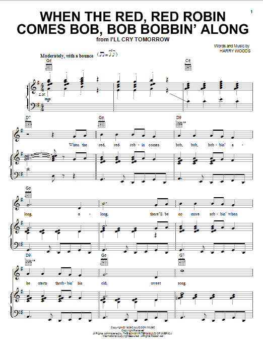 Produktbild zu: When The Red, Red Robin Comes Bob, Bob Bobbin' Along
