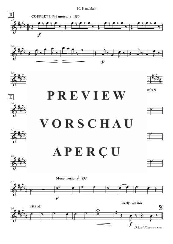 gallery: Hanukkah, , Saxophon Trio SA(T)B