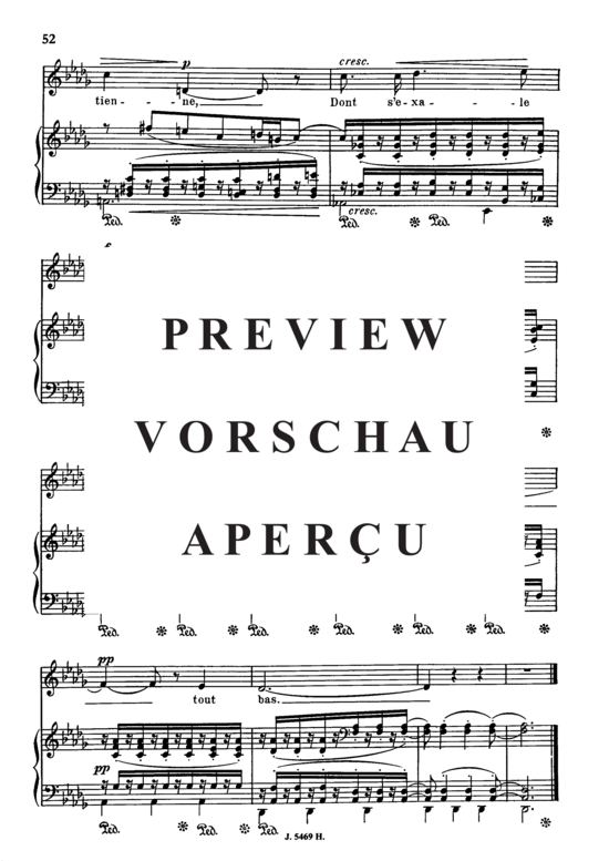 Product gallery: Page 6 of 6 C'est l'extase Op.58 No.5, , Medium Voice and Piano