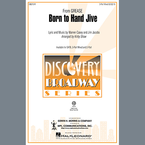 cover: Born To Hand Jive (from Grease) (arr. Kirby Shaw), Sha Na Na