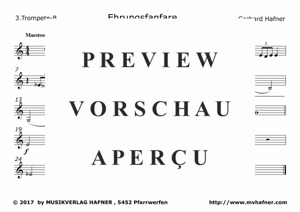 gallery: Ehrungsfanfare, , (Brass Quintet)