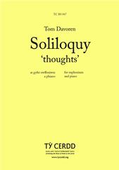 cover: Soliloquy, ‘thoughts’, Tom Davoren, Euphonium, Klavier