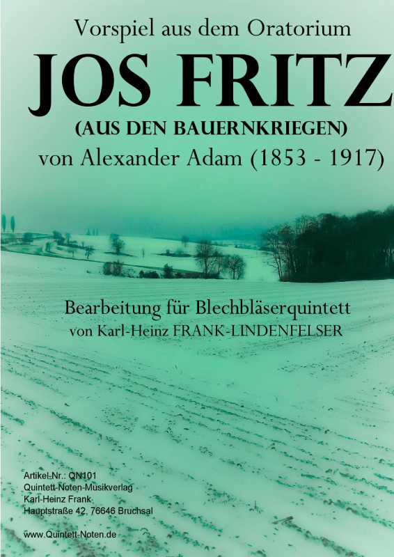 cover: Jos-Fritz (Vorspiel aus dem Oratorium Jos Fritz - aus den Bauernkriegen), , Brass Quintet