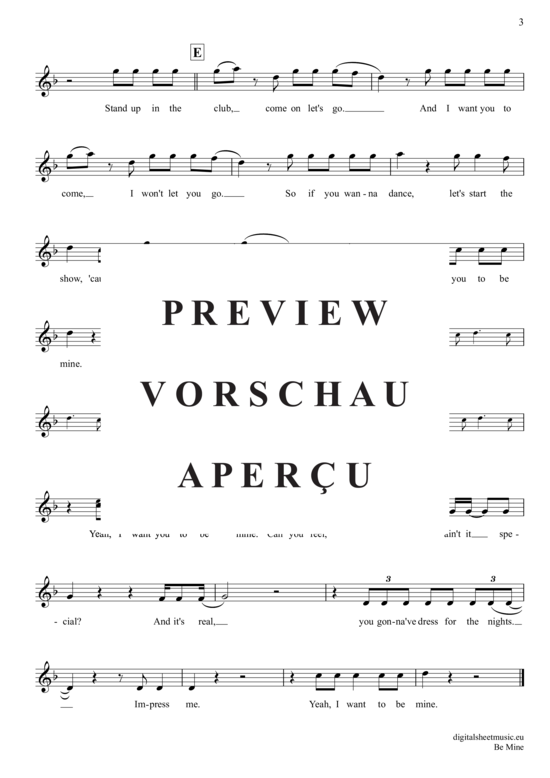 Product gallery: Page 4 of 4 Be Mine , Ofenbach, Clarinet in B-flat