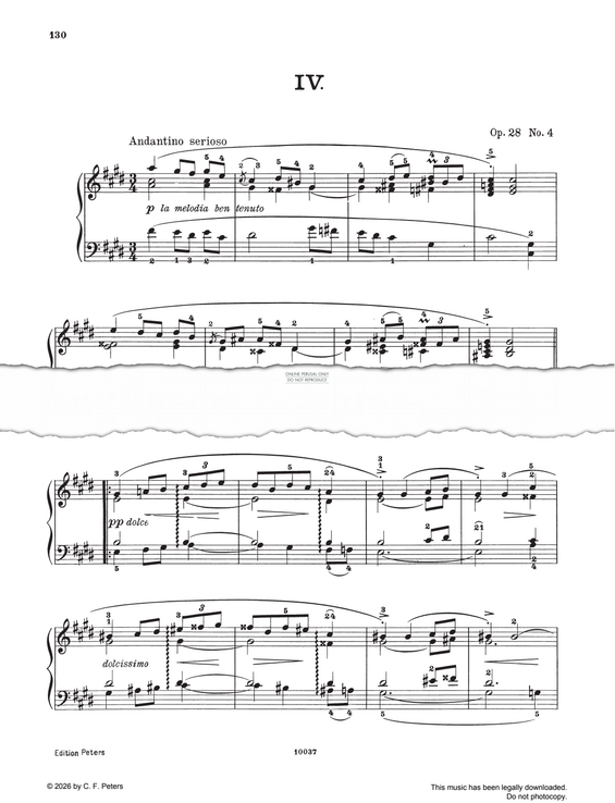 Product picture to: Albumblätter, Andantino serioso
