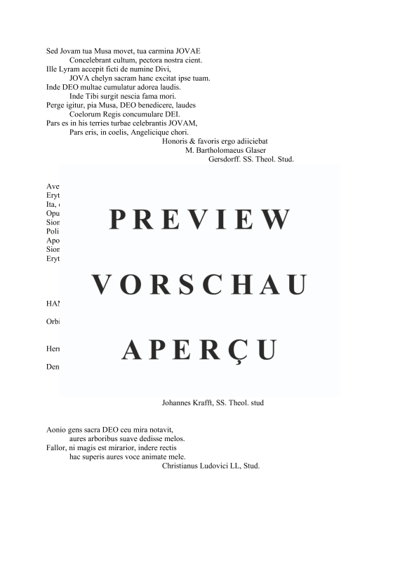 Produktgalerie: Seite 10 von 11 Musikalische Andachten I.Teil: Geistliche Konzerte, , (1 - 4 Stimmen mit B.C.)