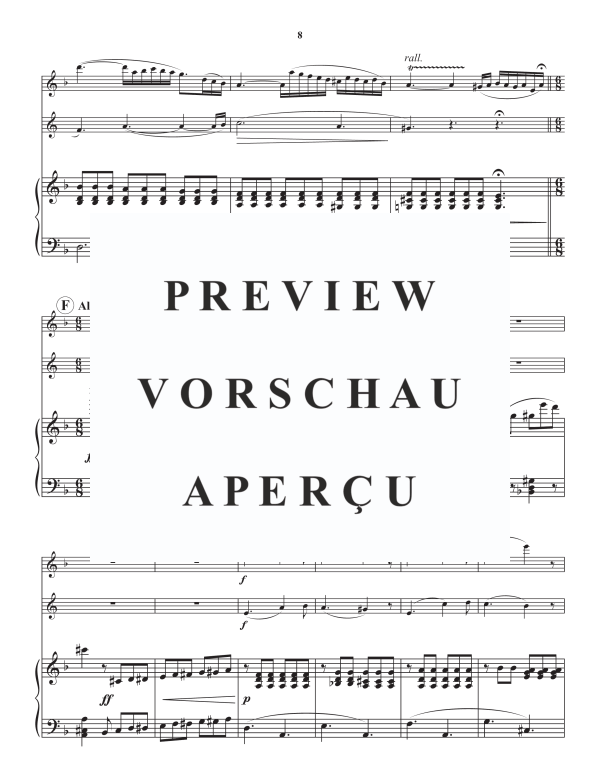 Product gallery: Page 10 of 11 Souvenir du Rigi - Idylle Op. 34, , Flute, French Horn and Piano
