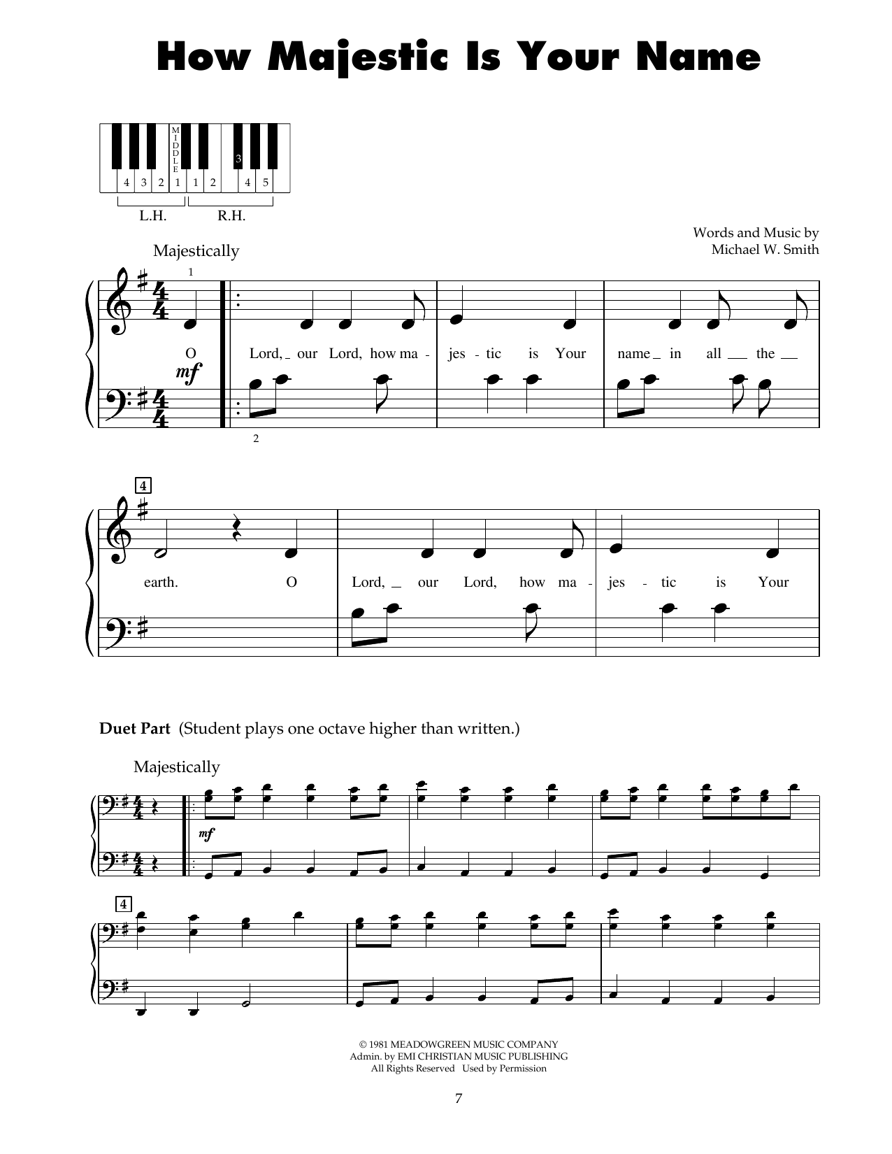 Produktbild zu: How Majestic Is Your Name